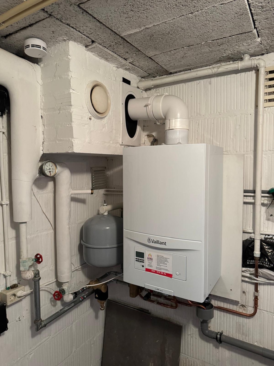 Vaillant cv-ketel vervangen door Bert Gulpen